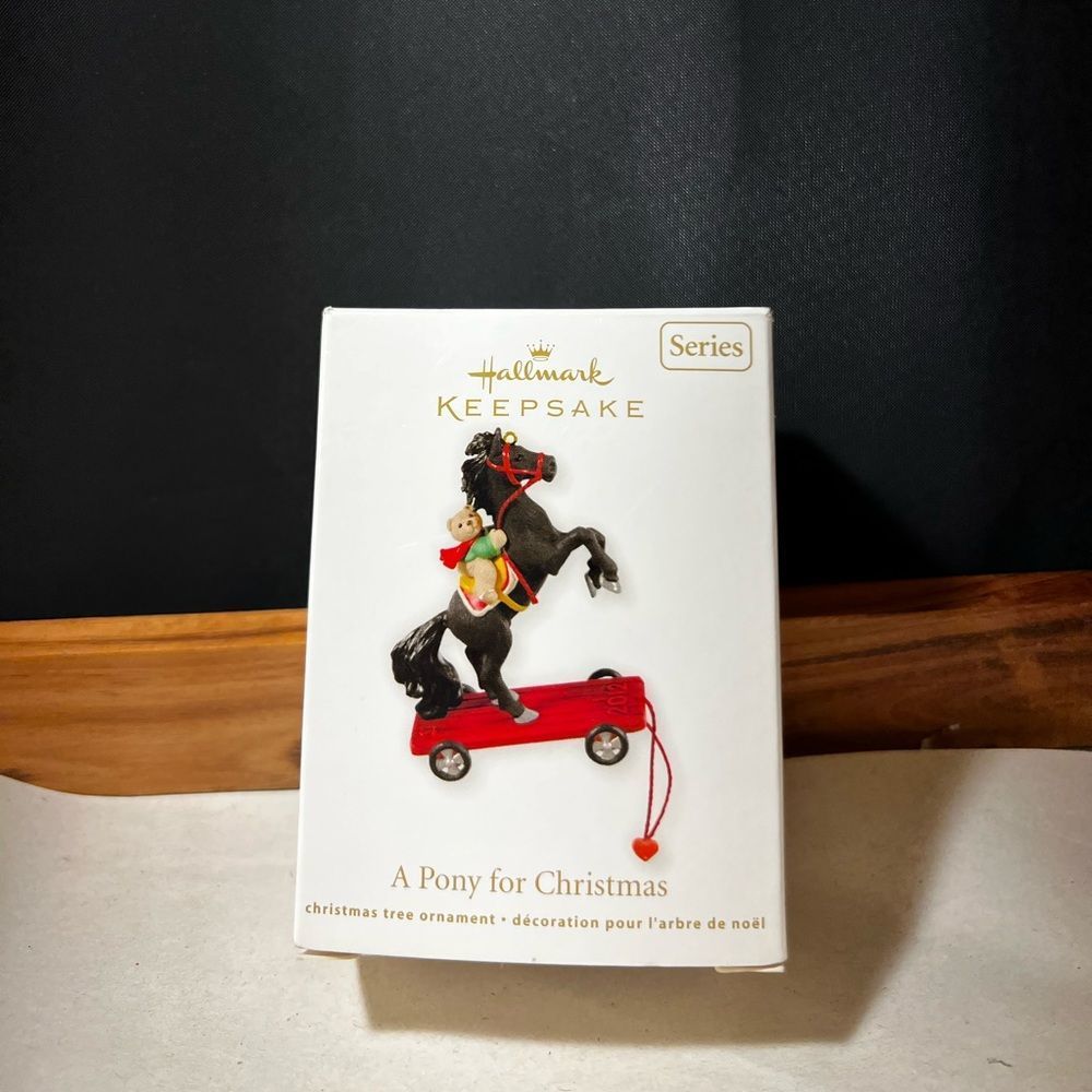 “A Pony for Christmas” Hallmark Keepsake Ornament